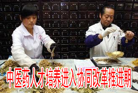 中醫(yī)藥人才培養(yǎng)進入?yún)f(xié)同改革推進期