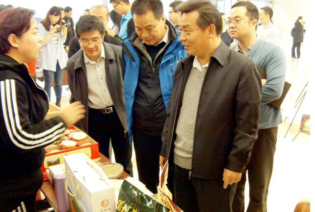 山西扶貧成果展走進國家中醫(yī)藥局